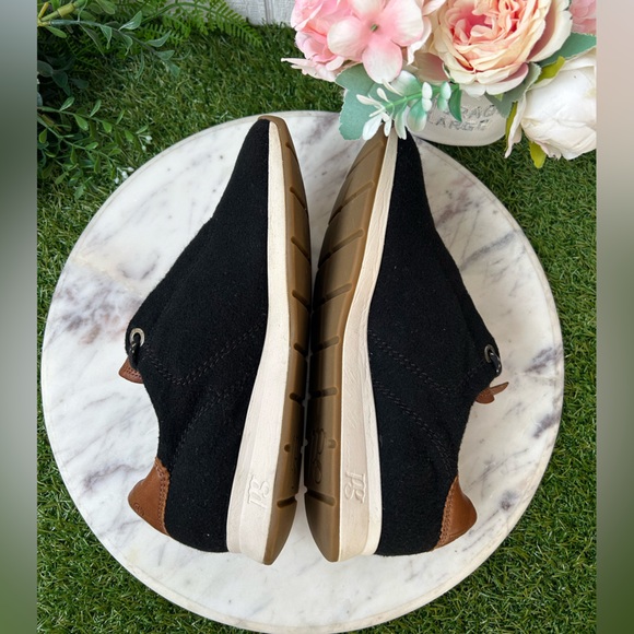 PAUL GREEN Kalista sneakers in Black Cognac Size US  6.5 UK 4 women’s like new - Picture 12 of 16